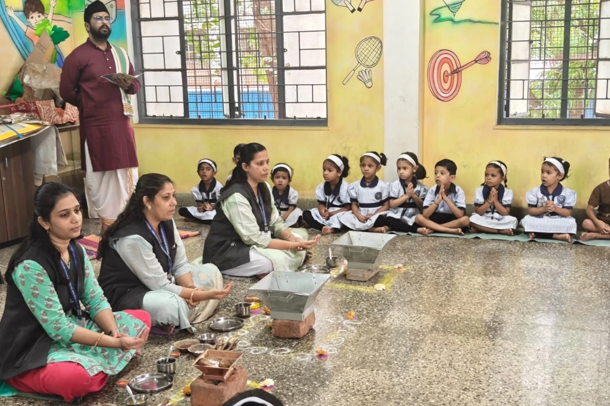 ज्ञानयज्ञातून संस्कार आणि वाढदिवसाचा आनंद