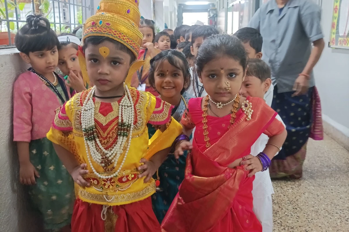 विठ्ठल नामाच्या गजरात, बालचमूंचा पालखी सोहळा 